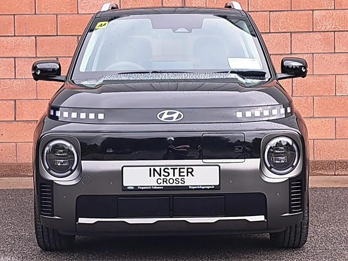 Hyundai INSTER SUV, Electric, 2027, Black