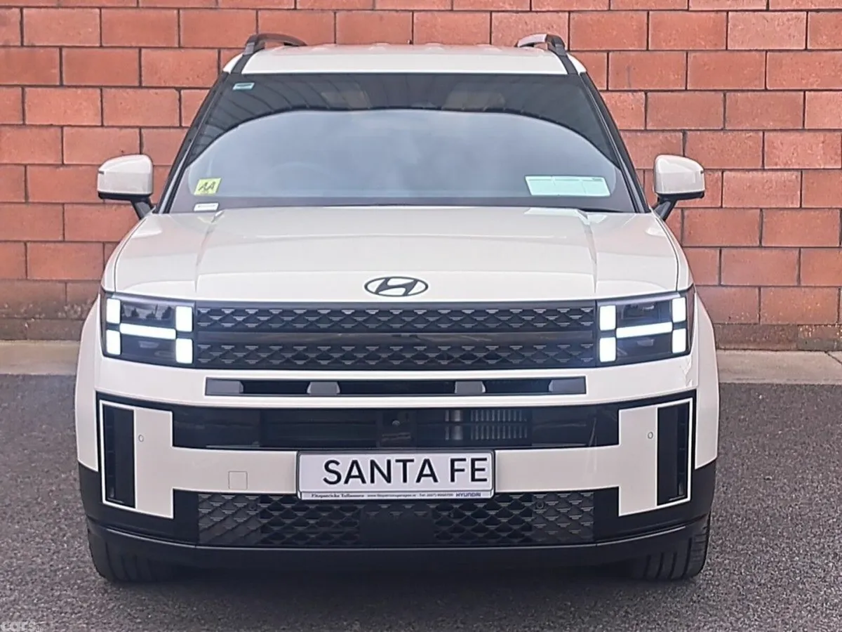 Hyundai Santa Fe SUV, Petrol Plug-in Hybrid, 2027, White