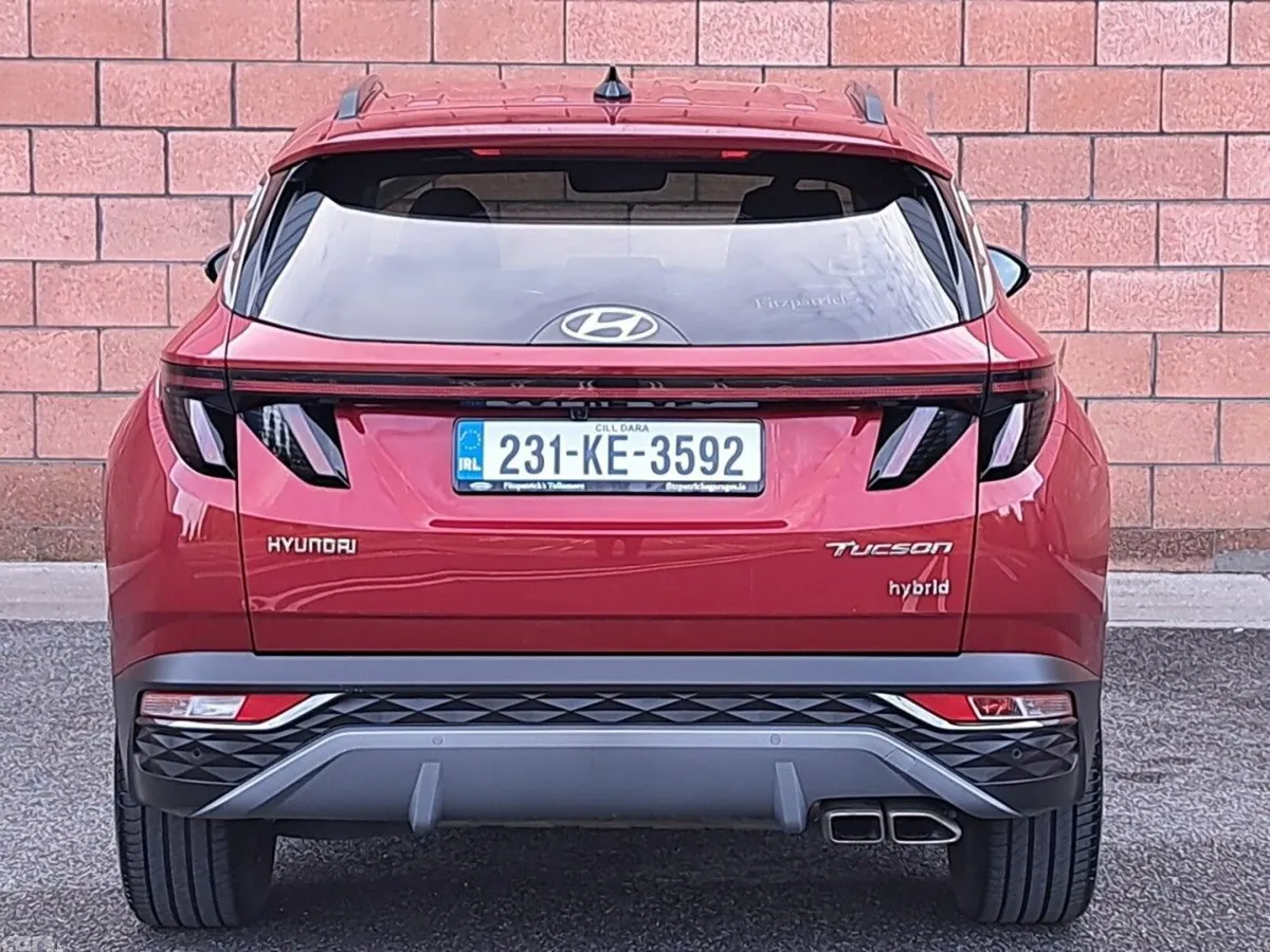 Hyundai Tucson SUV, Petrol Hybrid, 2023, Red