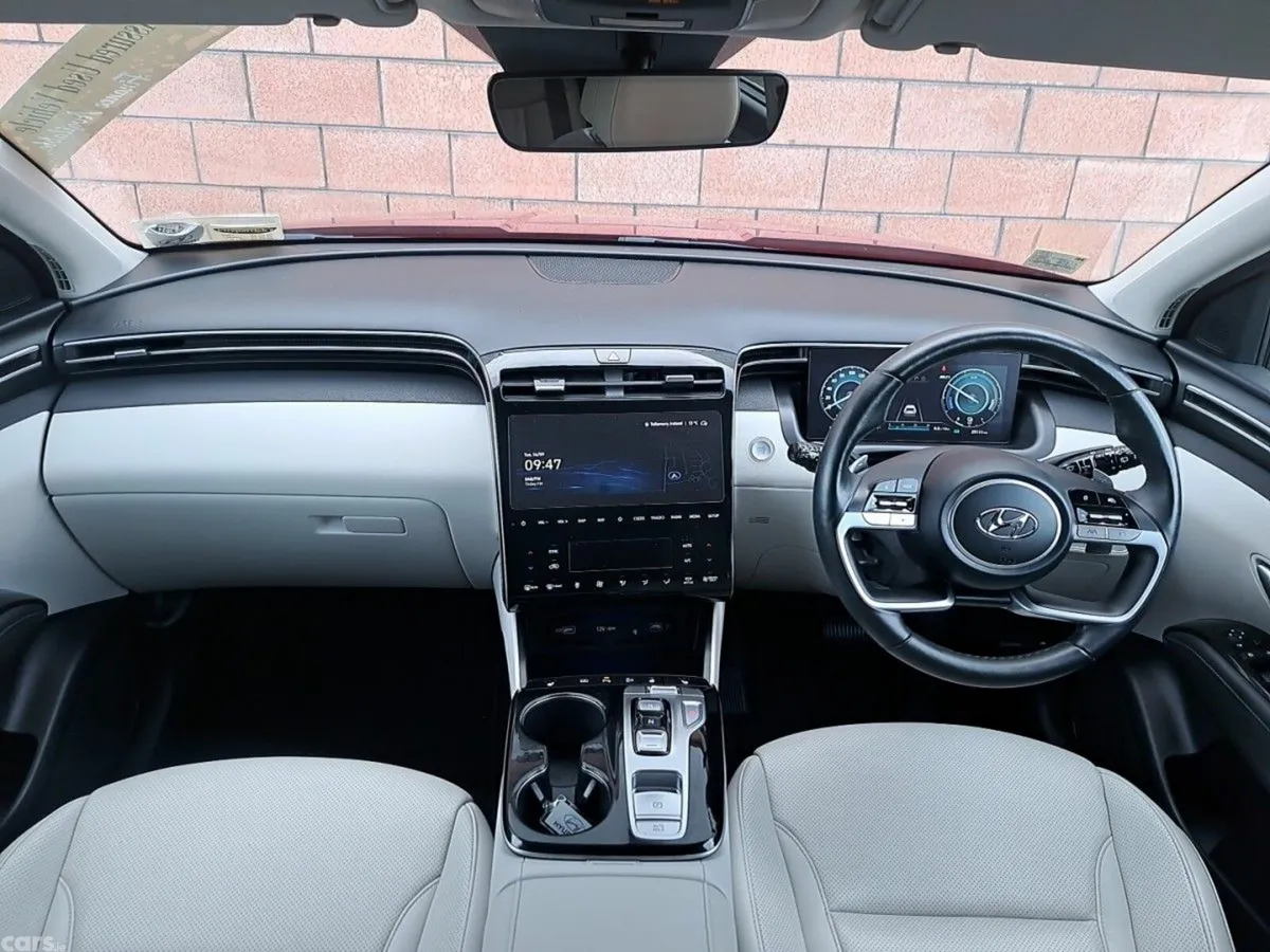 Hyundai Tucson SUV, Petrol Hybrid, 2023, Red