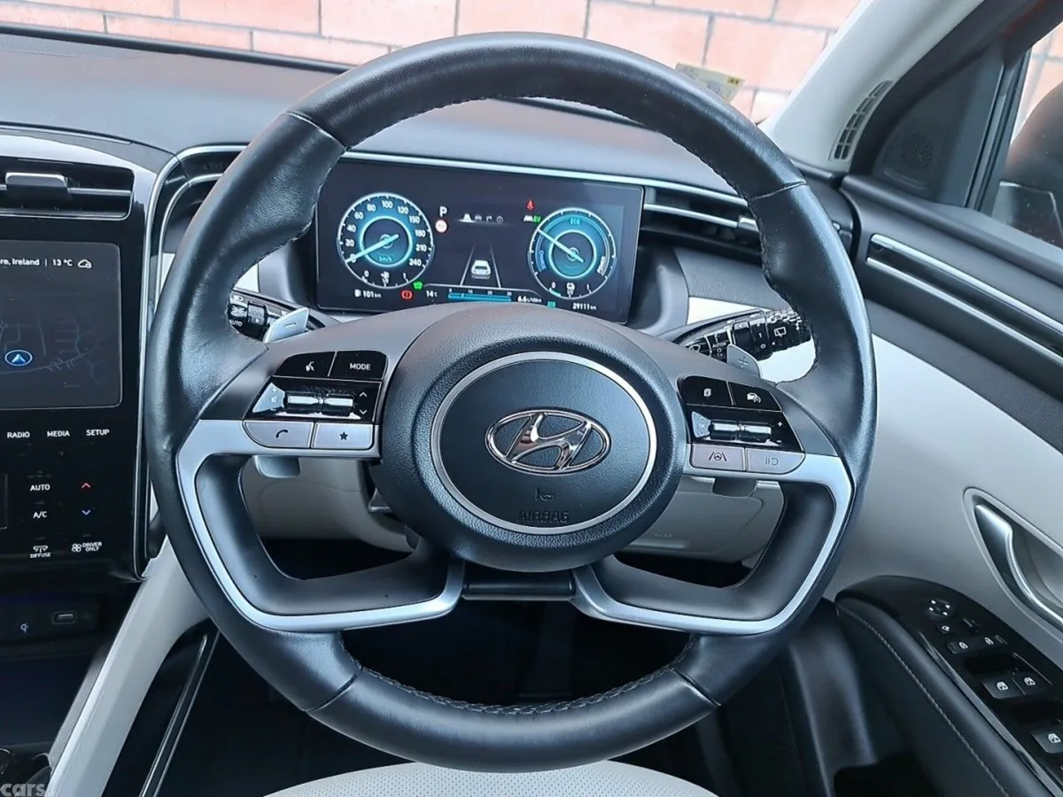 Hyundai Tucson SUV, Petrol Hybrid, 2023, Red
