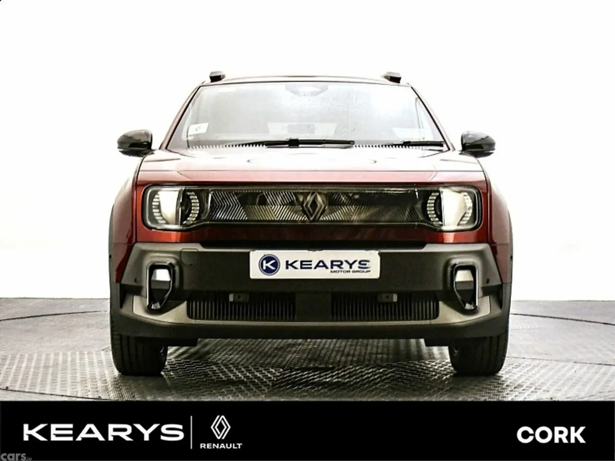 Renault 4 SUV, Electric, 2027, Red