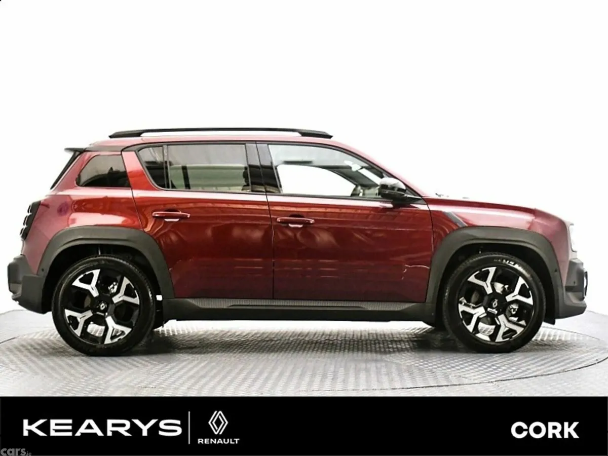 Renault 4 SUV, Electric, 2027, Red