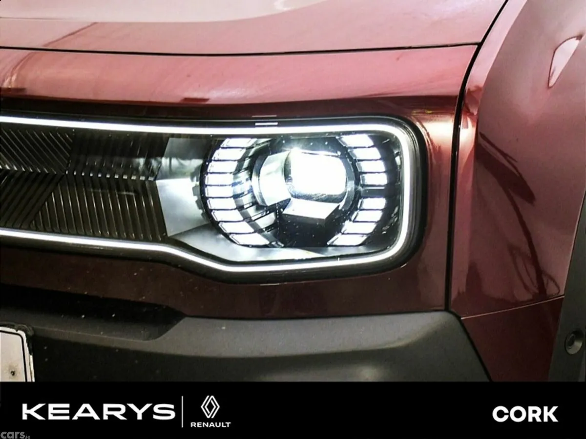 Renault 4 SUV, Electric, 2027, Red
