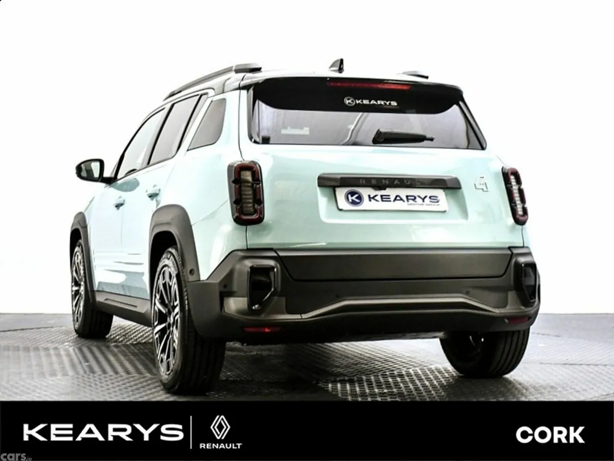Renault 4 SUV, Electric, 2027, Green