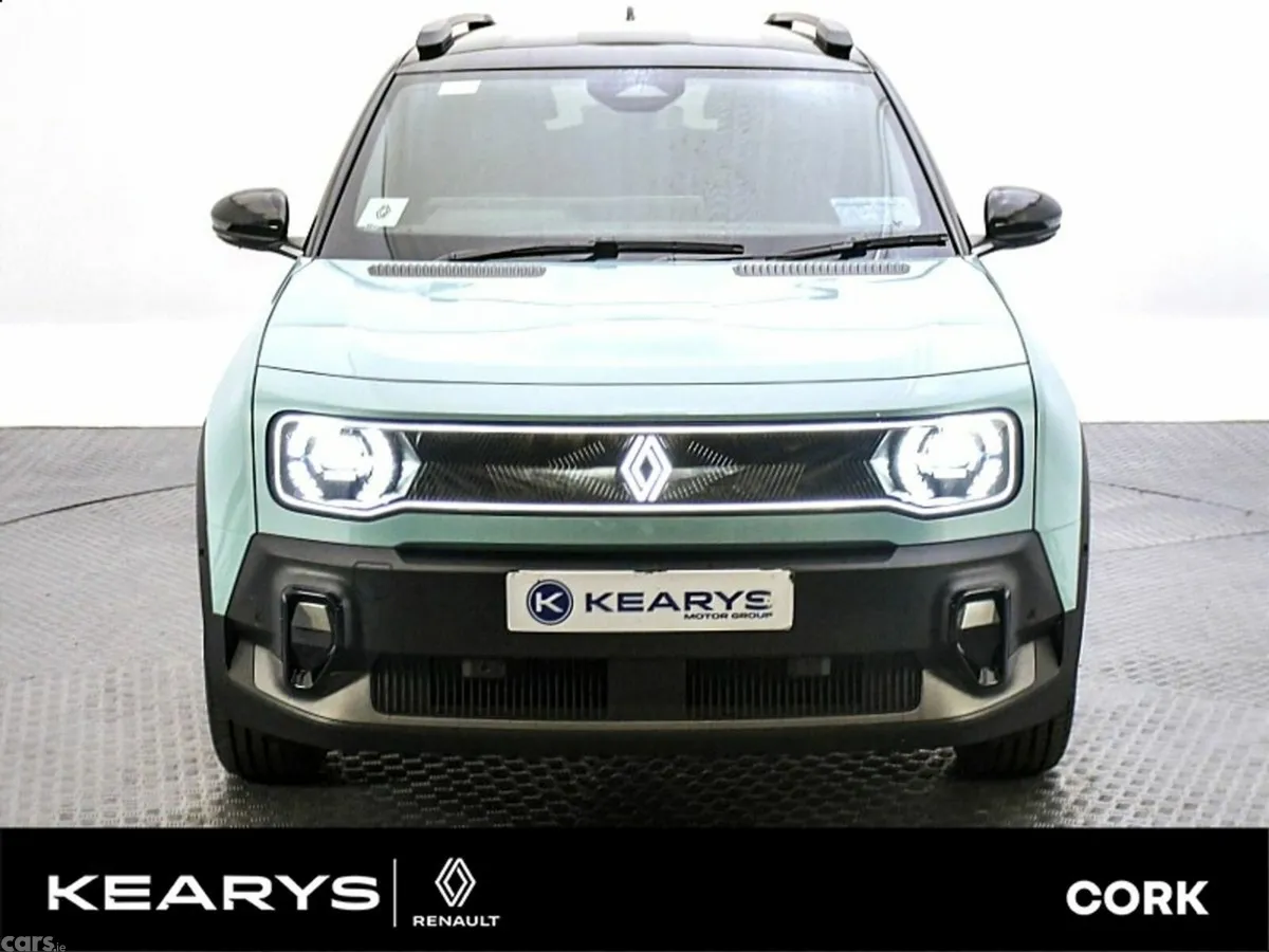 Renault 4 SUV, Electric, 2027, Green