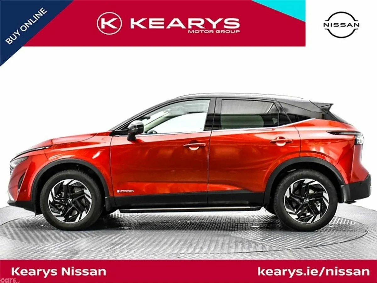 Nissan Qashqai SUV, Petrol Hybrid, 2025, Red