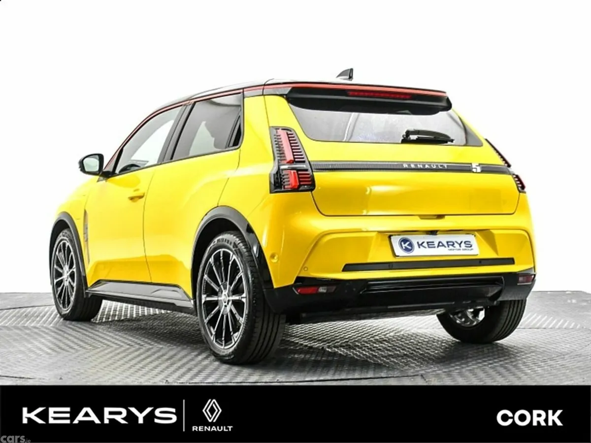 Renault 5 Hatchback, Electric, 2027, Yellow