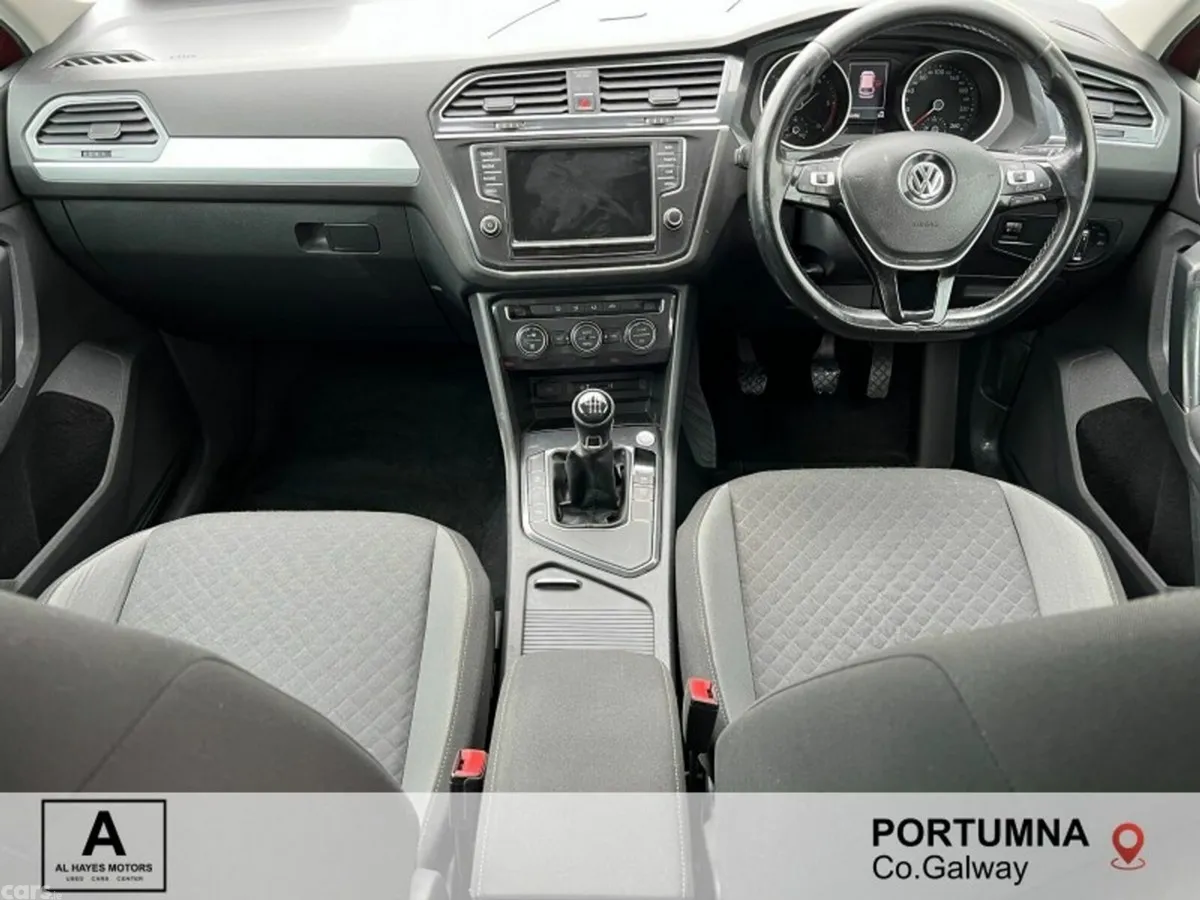 Volkswagen Tiguan SUV, Diesel, 2017, Red