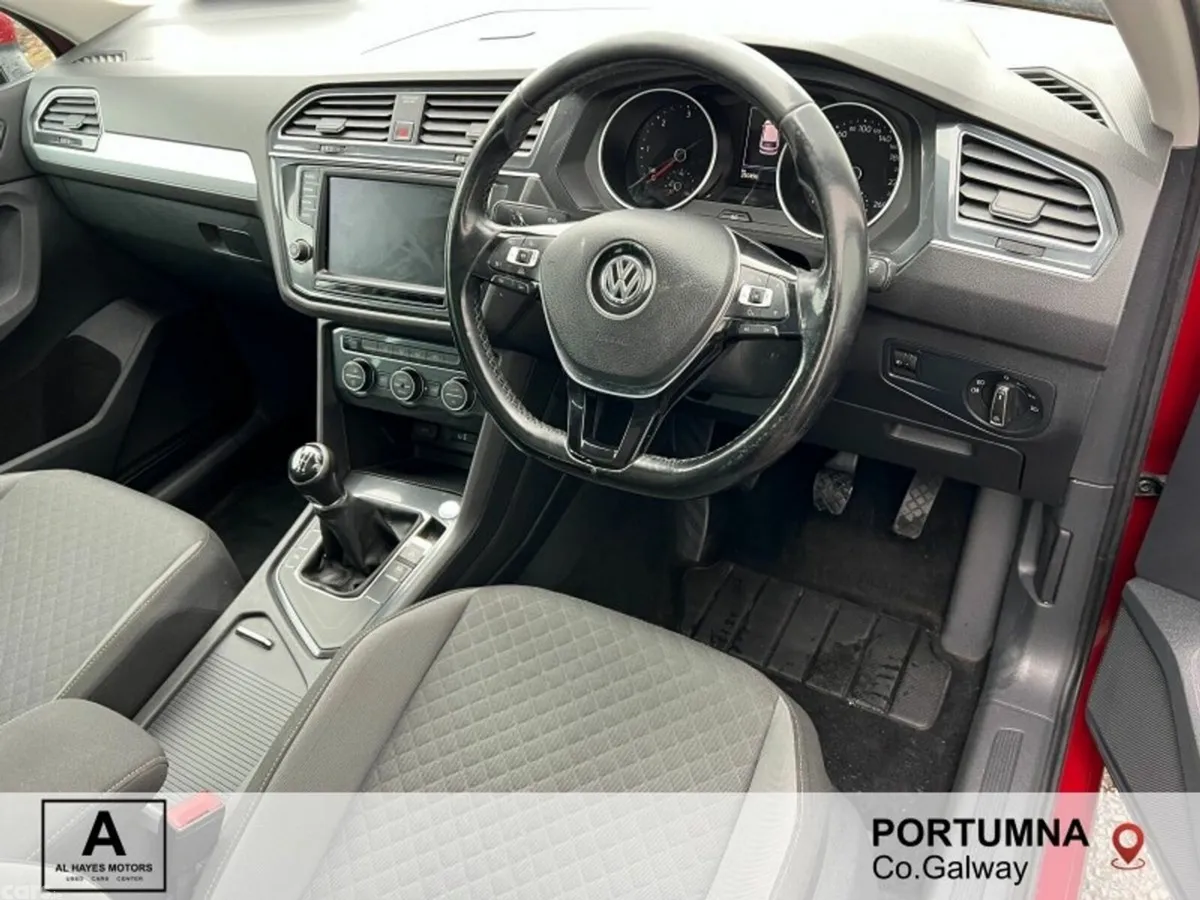 Volkswagen Tiguan SUV, Diesel, 2017, Red