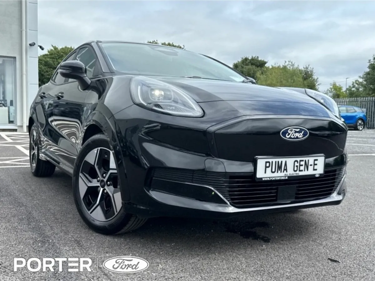 Ford Puma SUV, Electric, 2026, Black