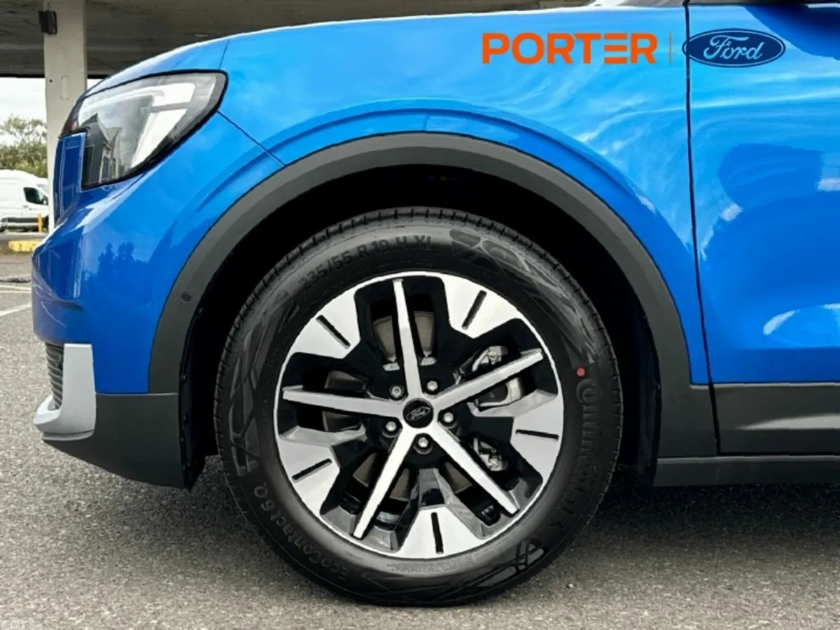 Ford Explorer SUV, Electric, 2025, Blue