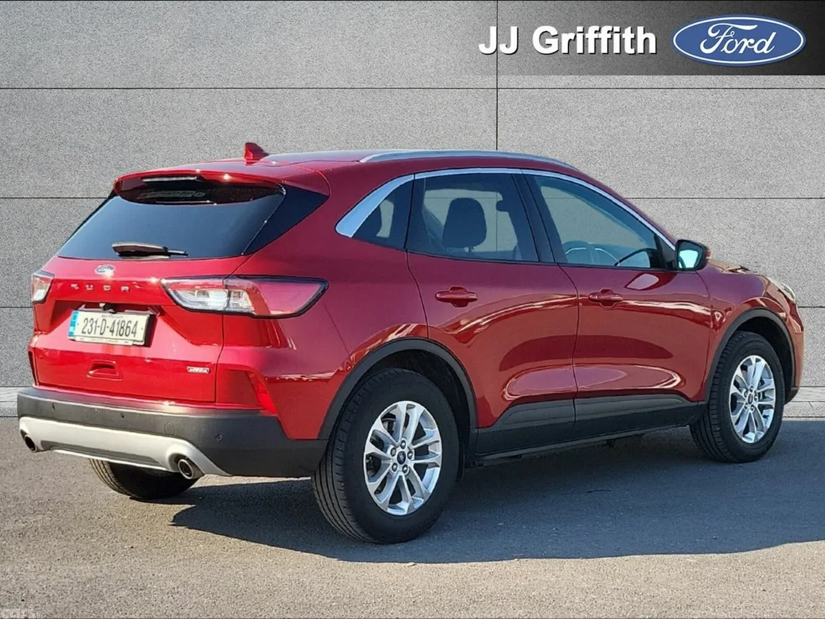 Ford Kuga SUV, Petrol Hybrid, 2023, Red