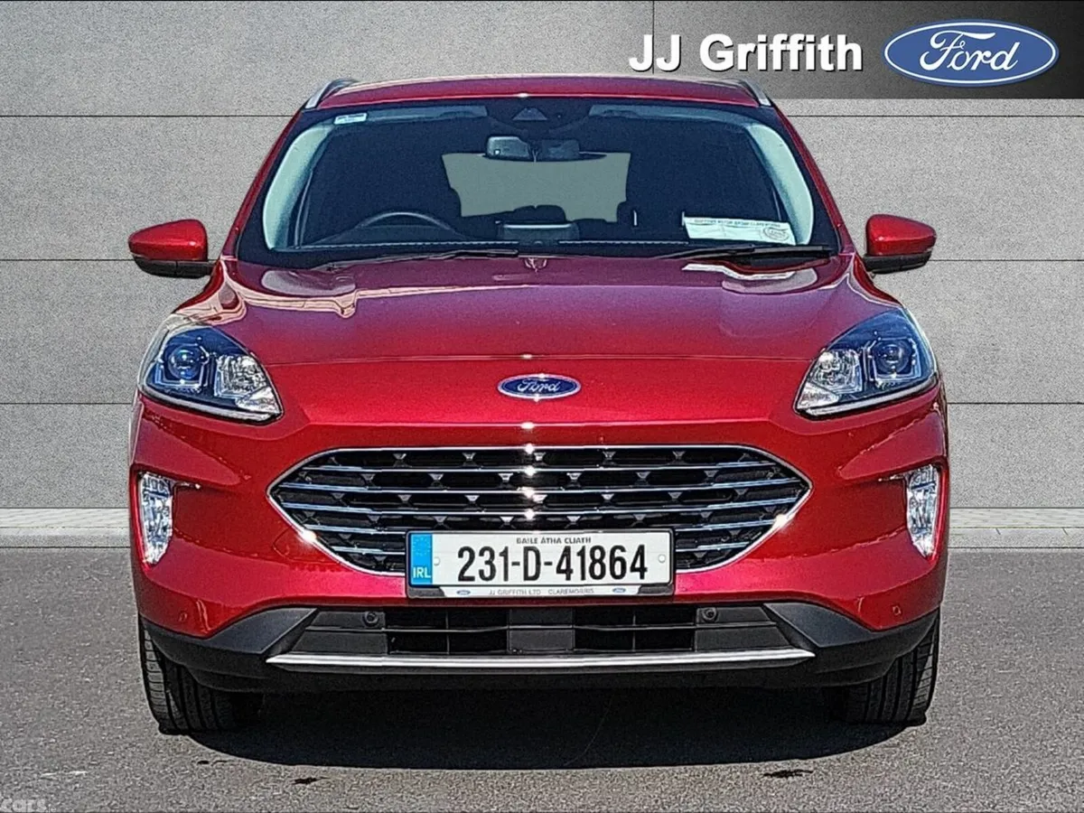 Ford Kuga SUV, Petrol Hybrid, 2023, Red