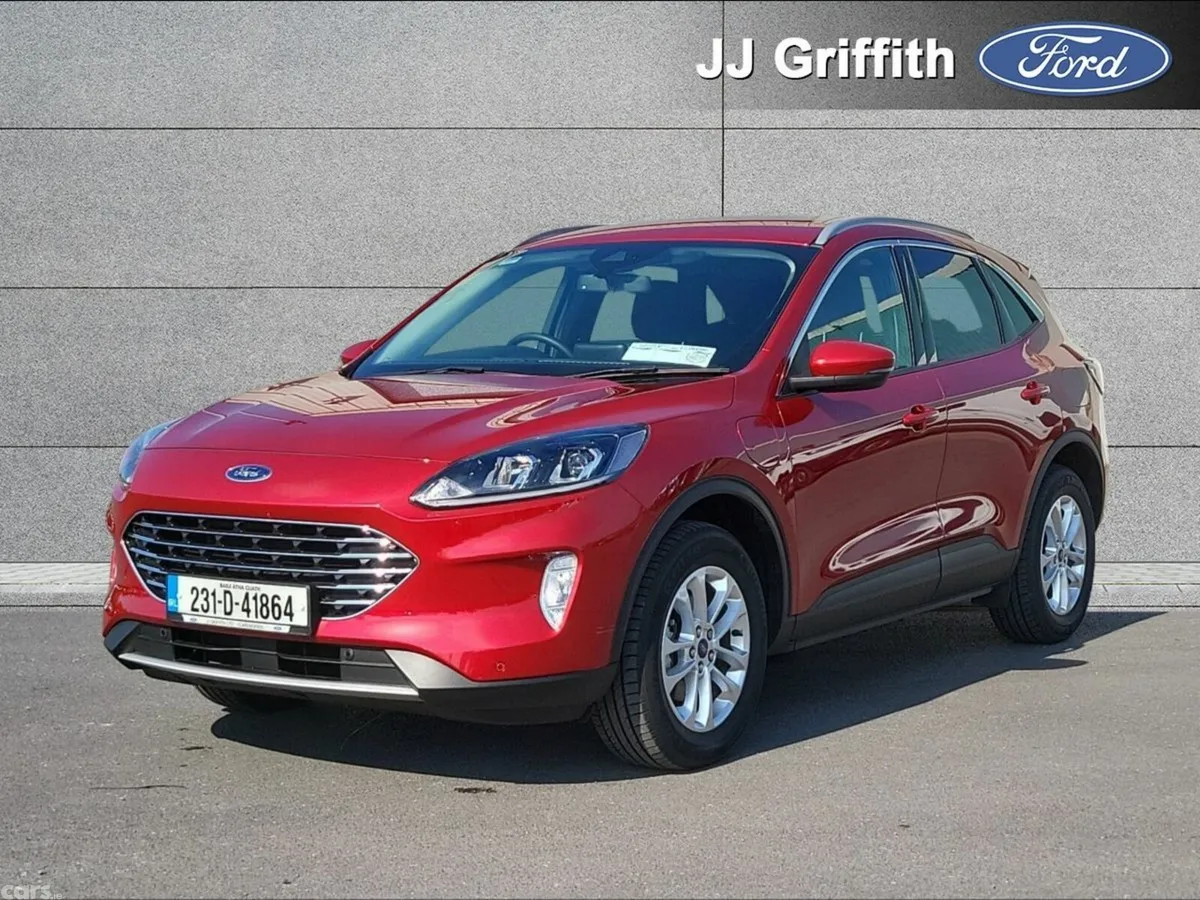 Ford Kuga SUV, Petrol Hybrid, 2023, Red