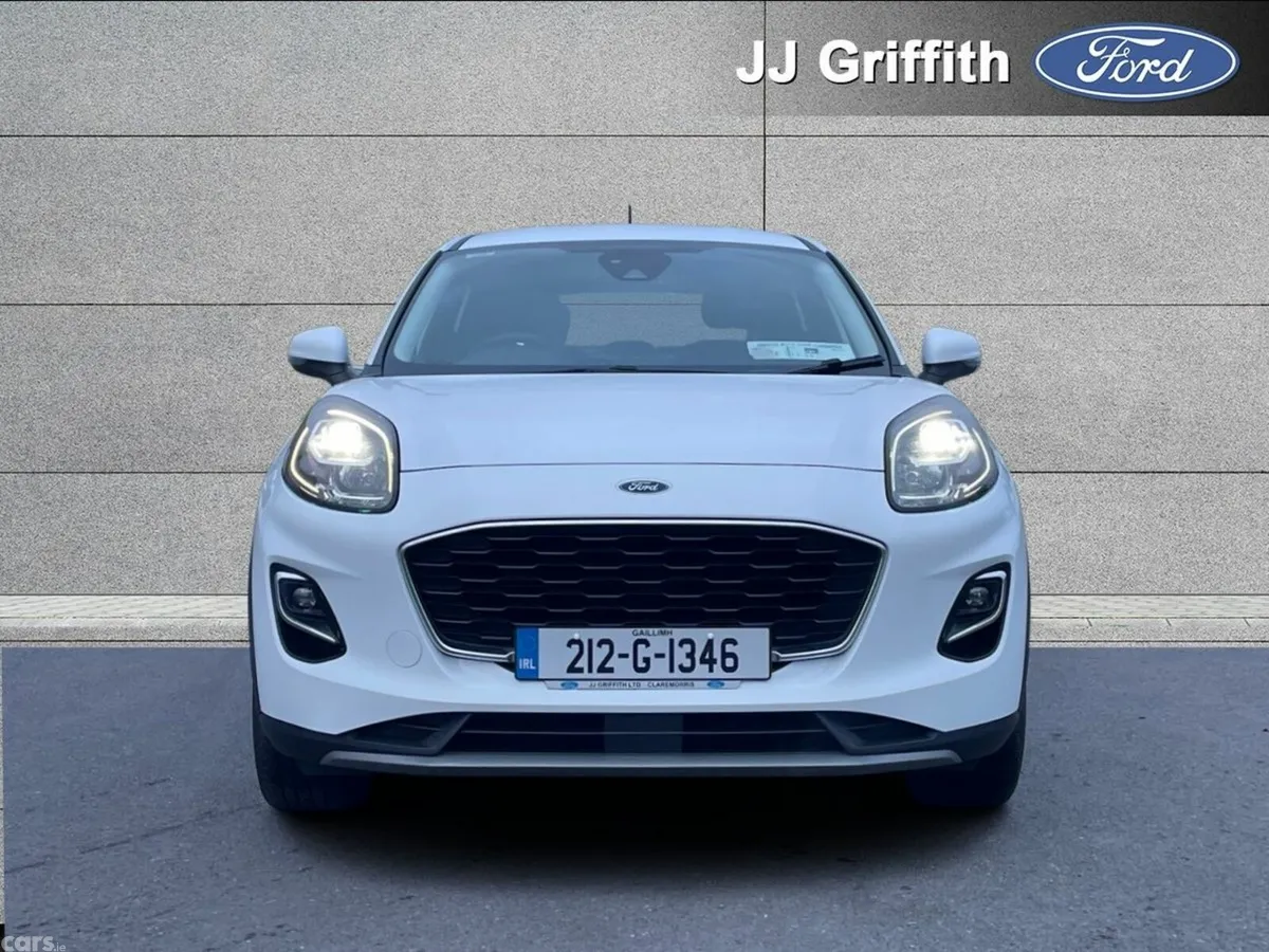Ford Puma MPV, Petrol Hybrid, 2021, White
