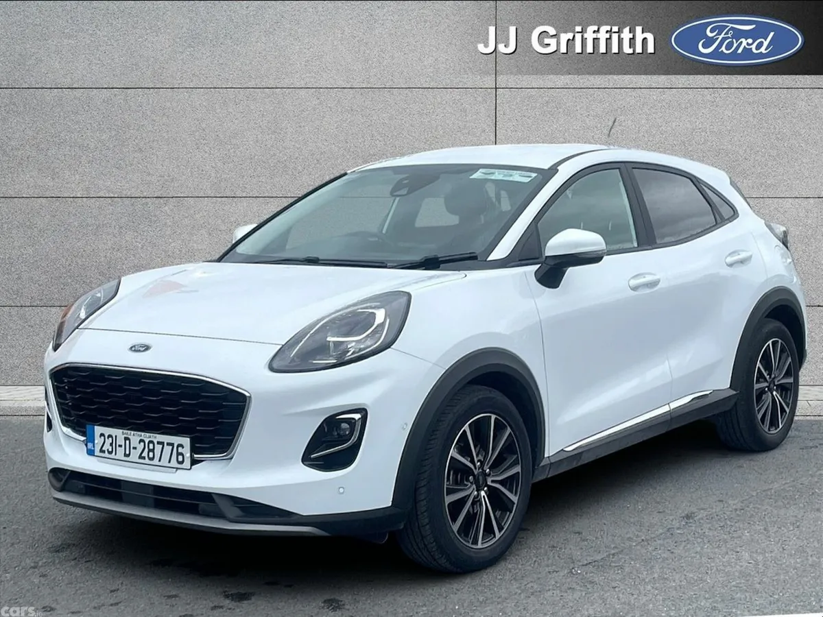 Ford Puma MPV, Petrol Hybrid, 2023, White