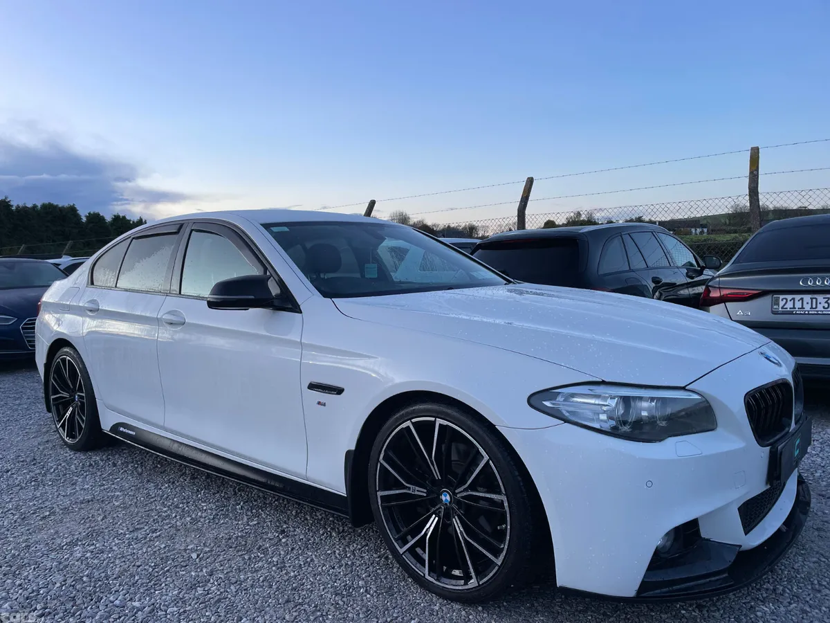 BMW 5-Series Saloon, Diesel, 2016, White