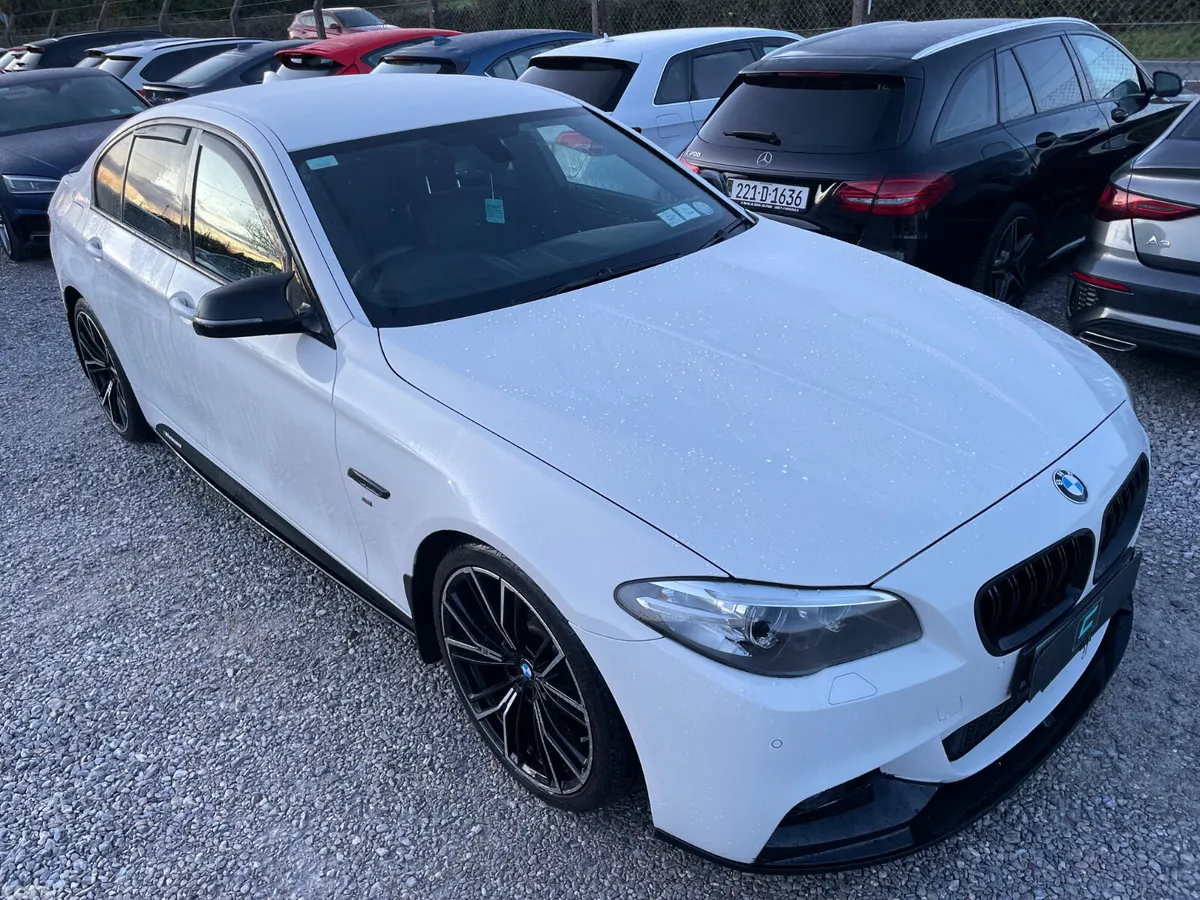 BMW 5-Series Saloon, Diesel, 2016, White