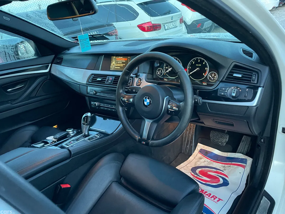 BMW 5-Series Saloon, Diesel, 2016, White