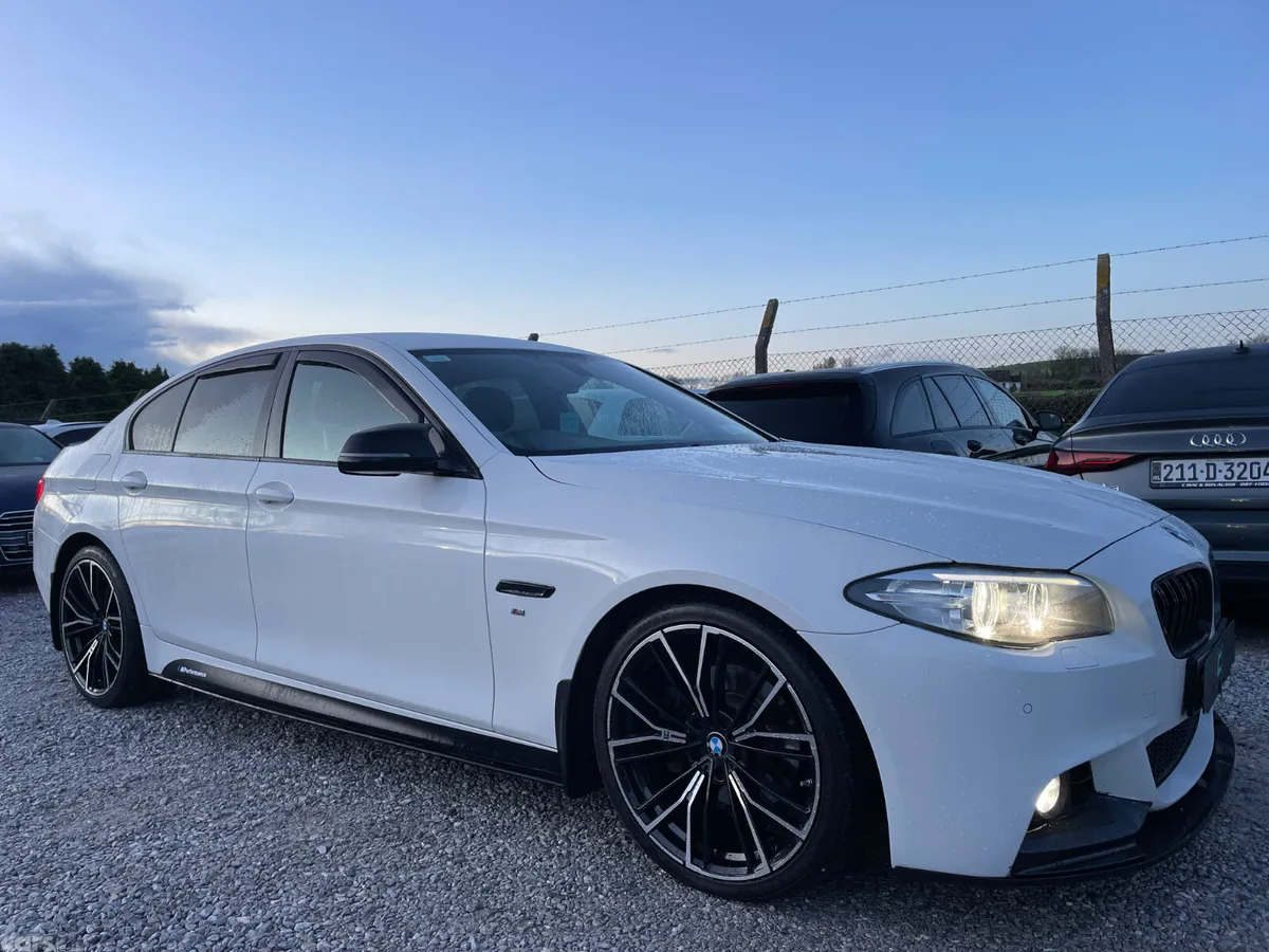 BMW 5-Series Saloon, Diesel, 2016, White