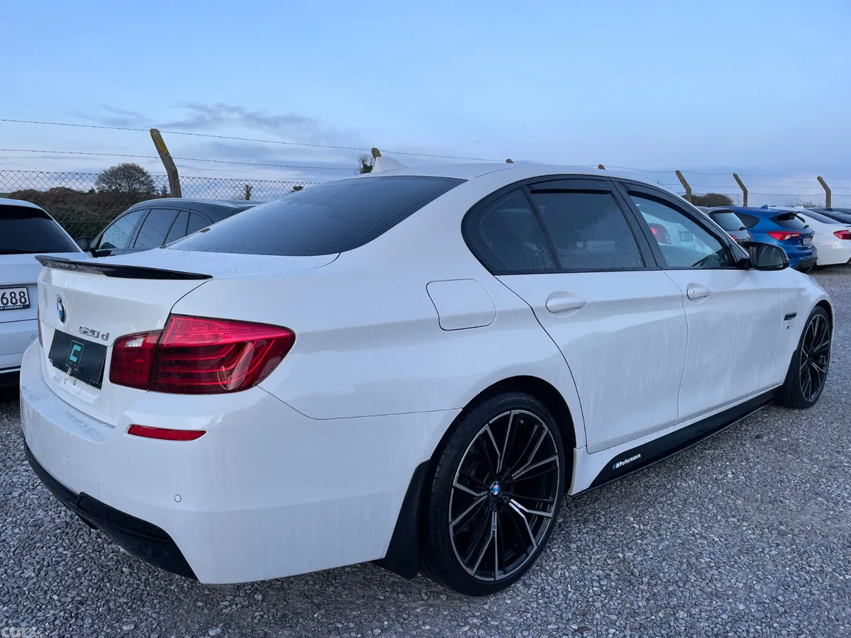 BMW 5-Series Saloon, Diesel, 2016, White