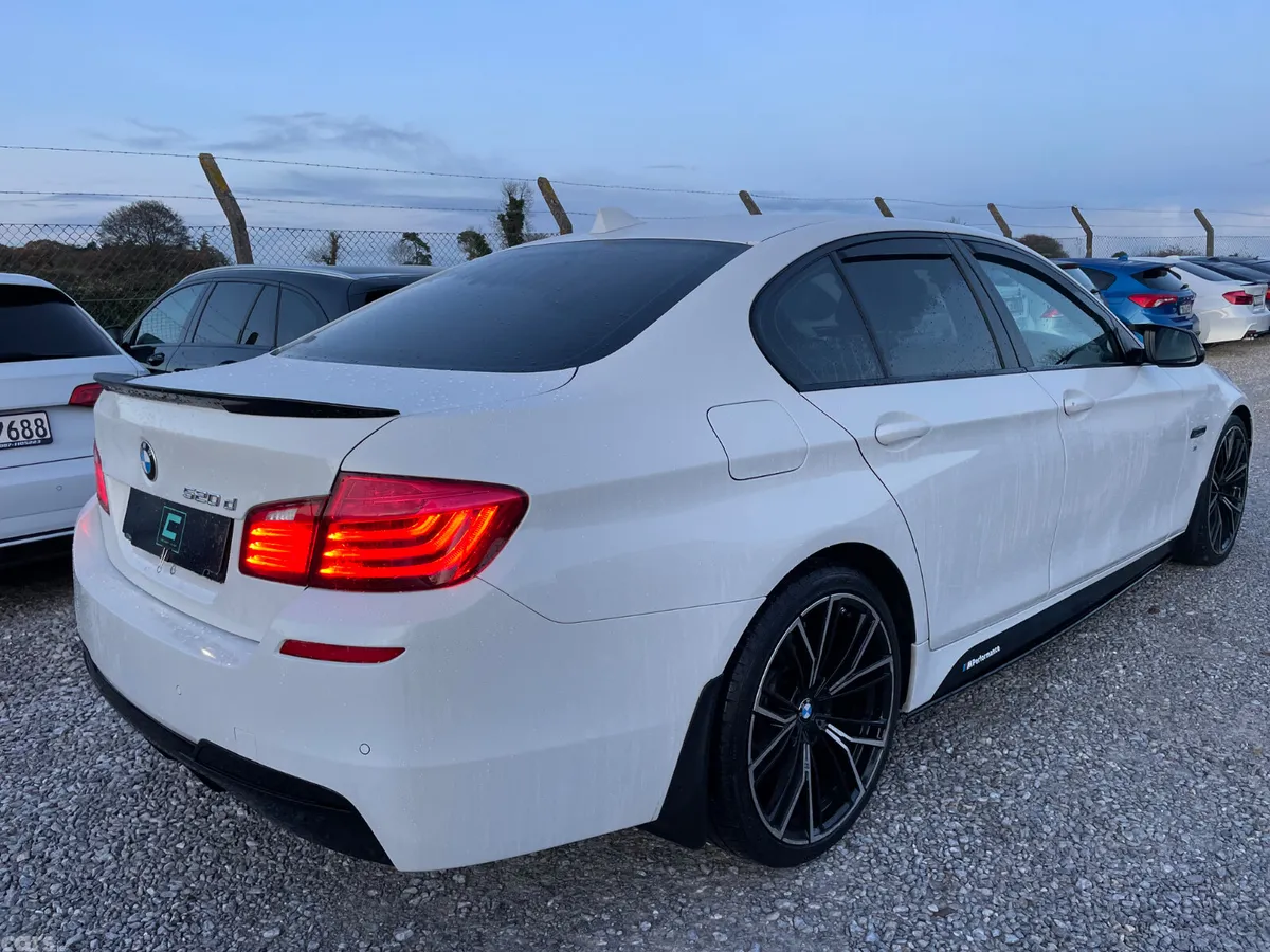 BMW 5-Series Saloon, Diesel, 2016, White