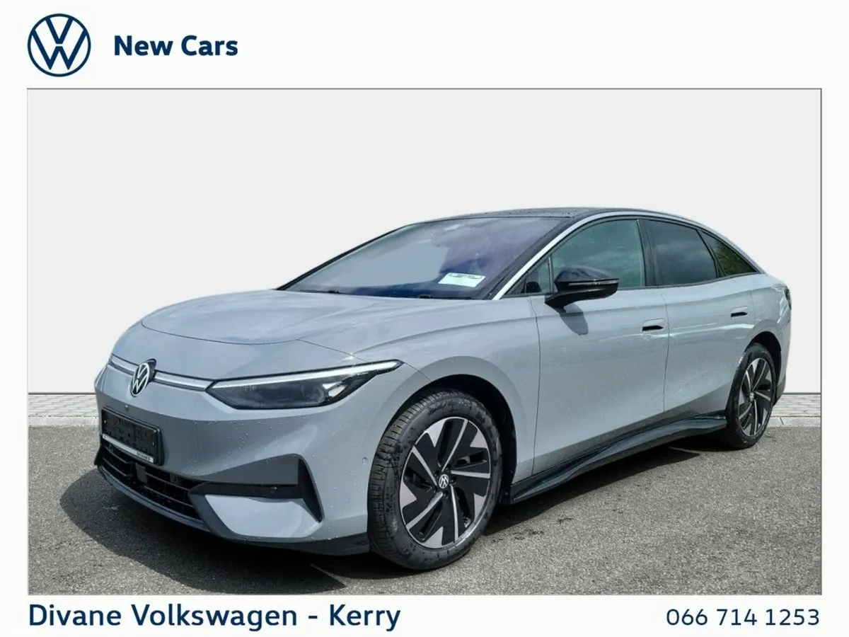 Volkswagen ID.7 Coupe, Electric, 2027, Grey