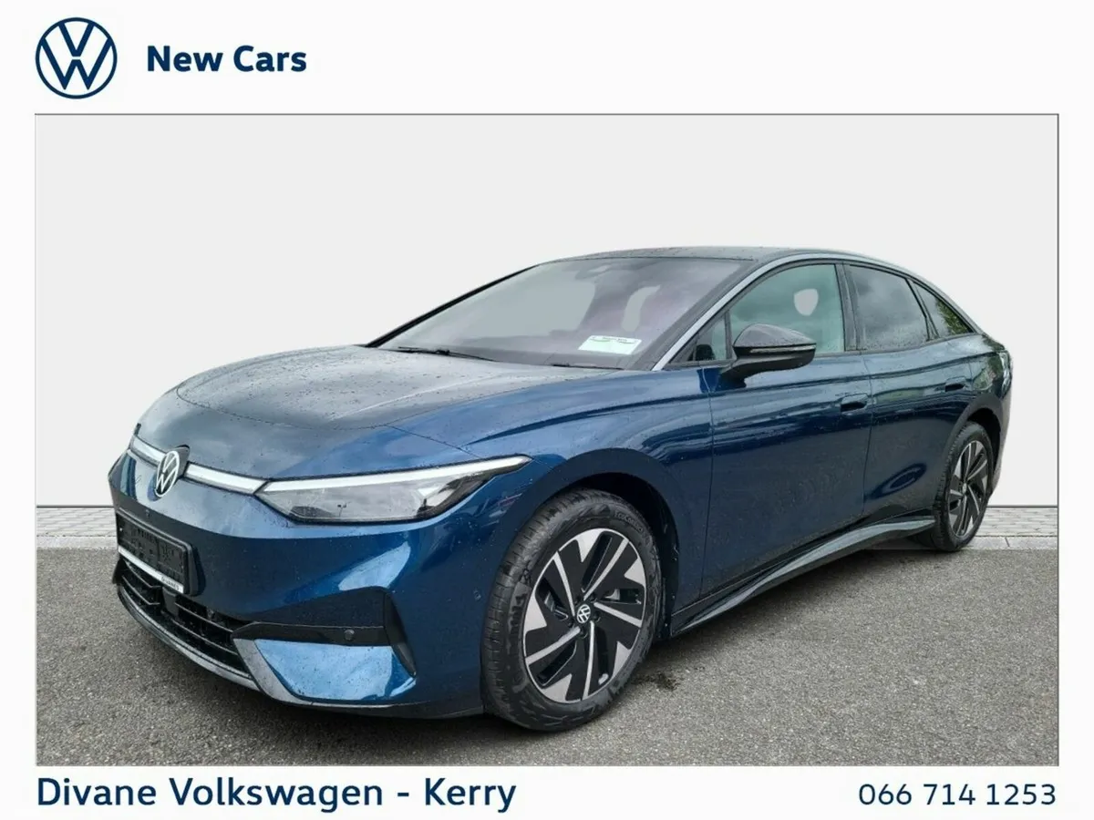 Volkswagen ID.7 Coupe, Electric, 2027, Blue