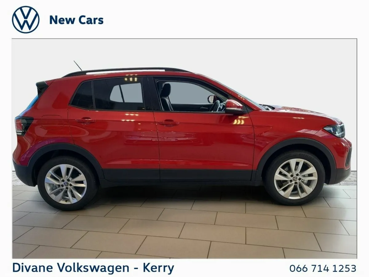Volkswagen T-Cross SUV, Petrol, 2026, Red