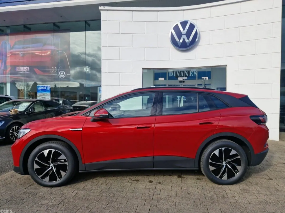 Volkswagen ID.4 SUV, Electric, 2027, Red