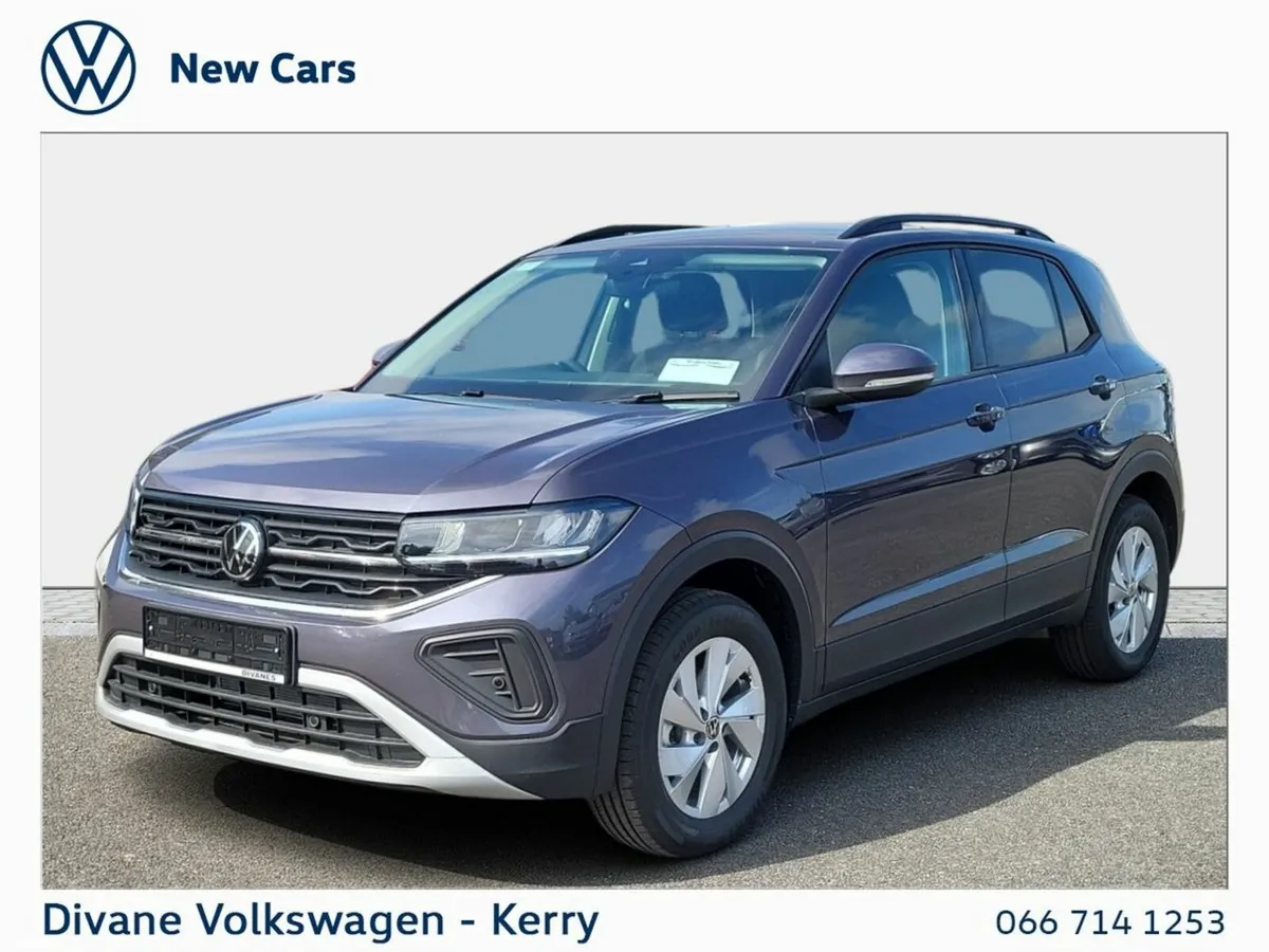 Volkswagen T-Cross SUV, Petrol, 2027, Grey
