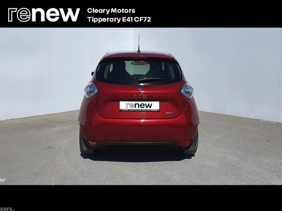 Renault Zoe Hatchback, Electric, 2019, Red