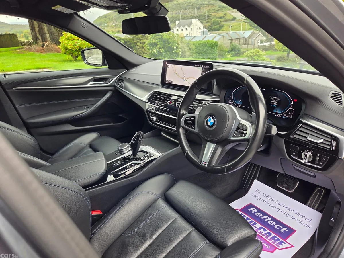 BMW 5-Series Saloon, Petrol Plug-in Hybrid, 2021, Blue