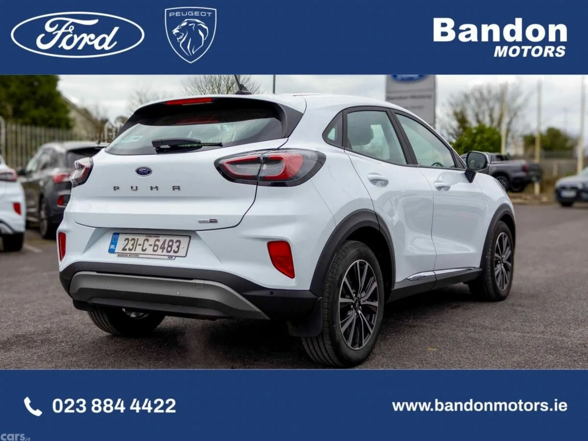 Ford Puma MPV, Petrol Hybrid, 2023, White