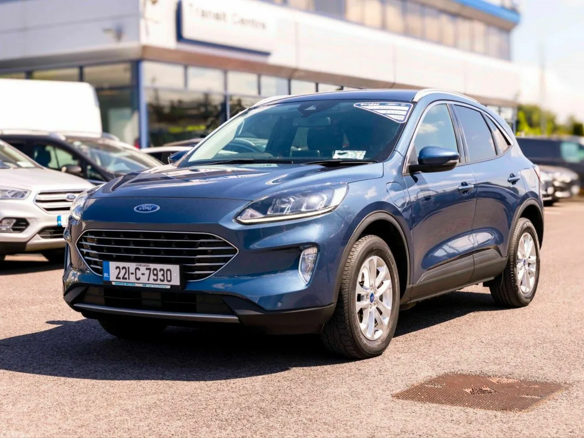 Ford Kuga SUV, Petrol Hybrid, 2022, Blue