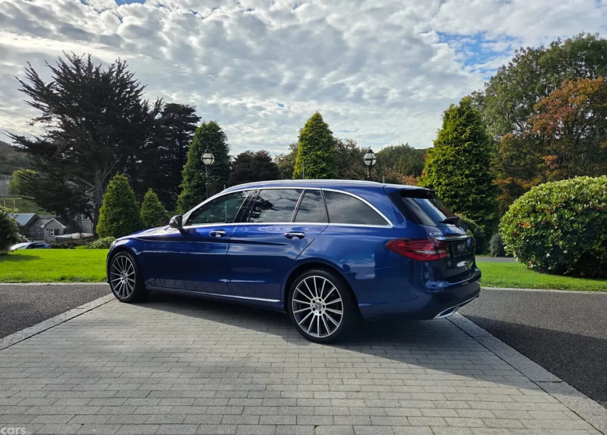 Mercedes-Benz C-Class Estate, Petrol Hybrid, 2020, Blue