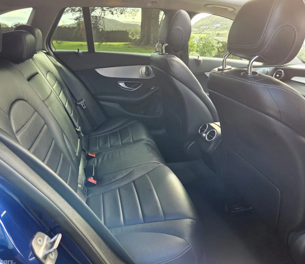 Mercedes-Benz C-Class Estate, Petrol Hybrid, 2020, Blue
