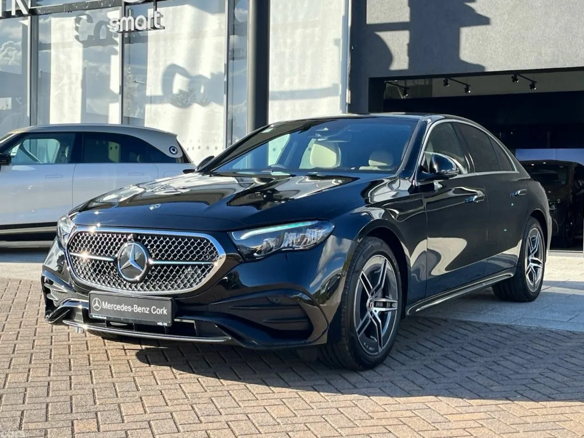 Mercedes-Benz E-Class Saloon, Diesel Plug-in Hybrid, 2026, Black