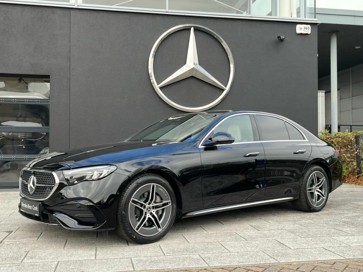 Mercedes-Benz E-Class Saloon, Diesel Plug-in Hybrid, 2026, Black