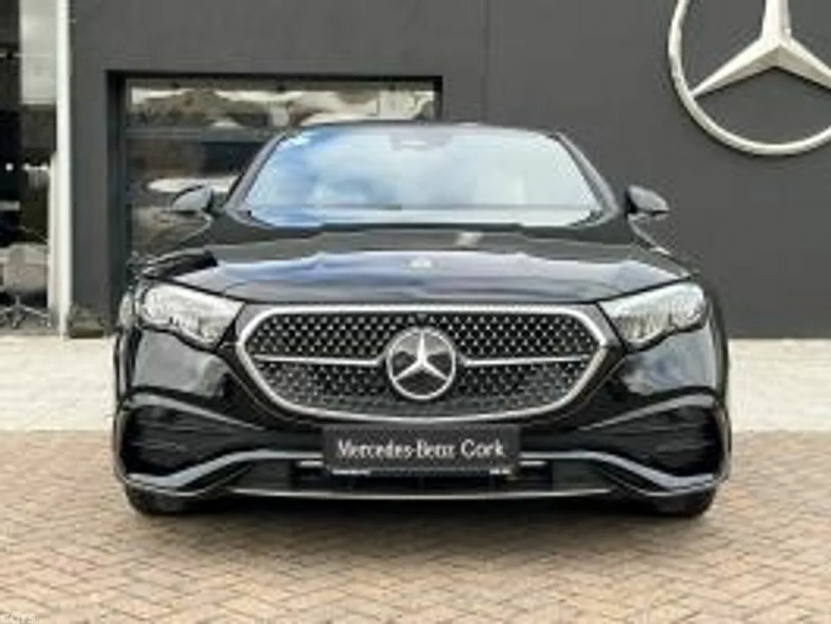 Mercedes-Benz E-Class Saloon, Diesel Plug-in Hybrid, 2026, Black