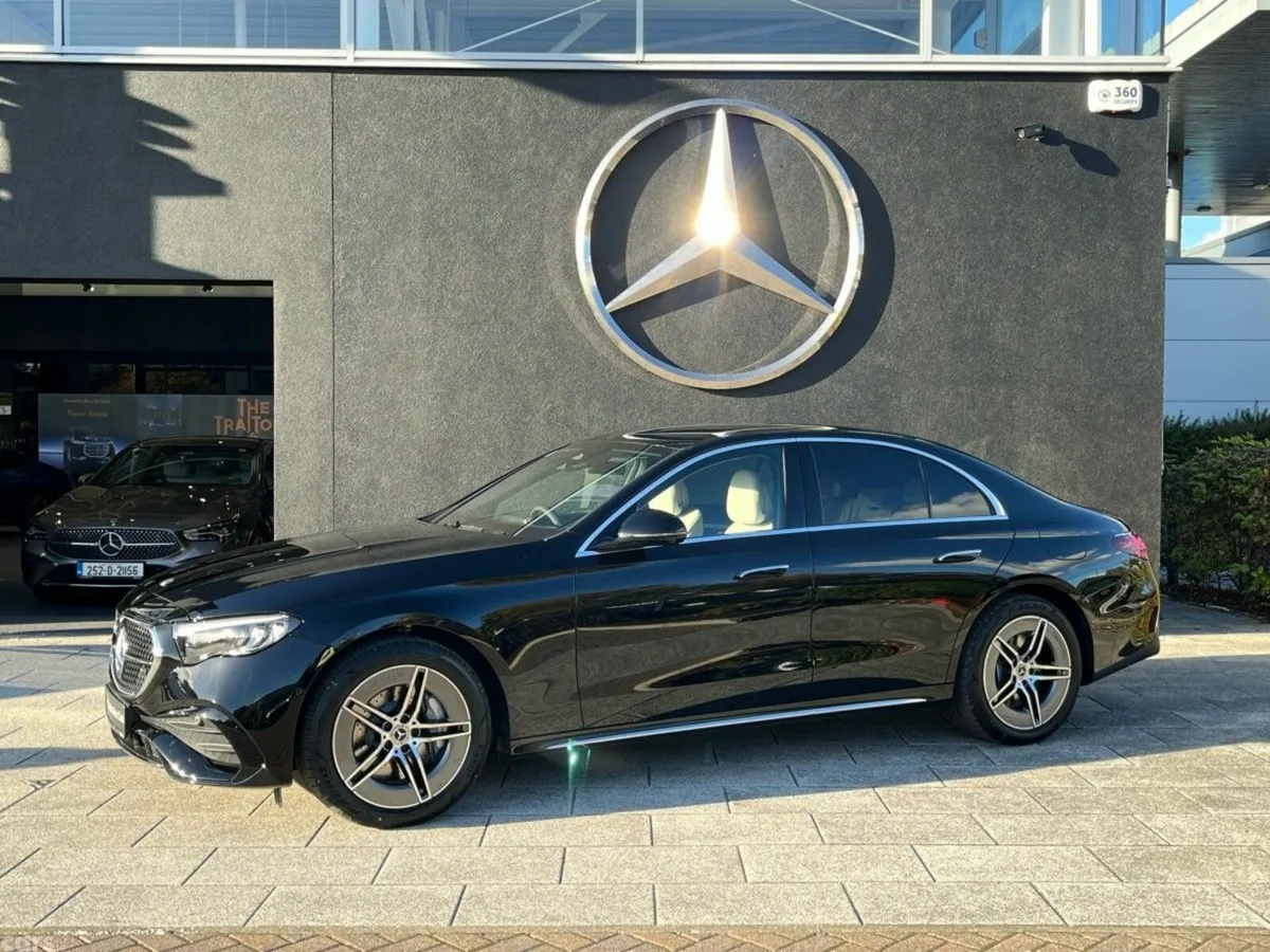Mercedes-Benz E-Class Saloon, Diesel Plug-in Hybrid, 2026, Black