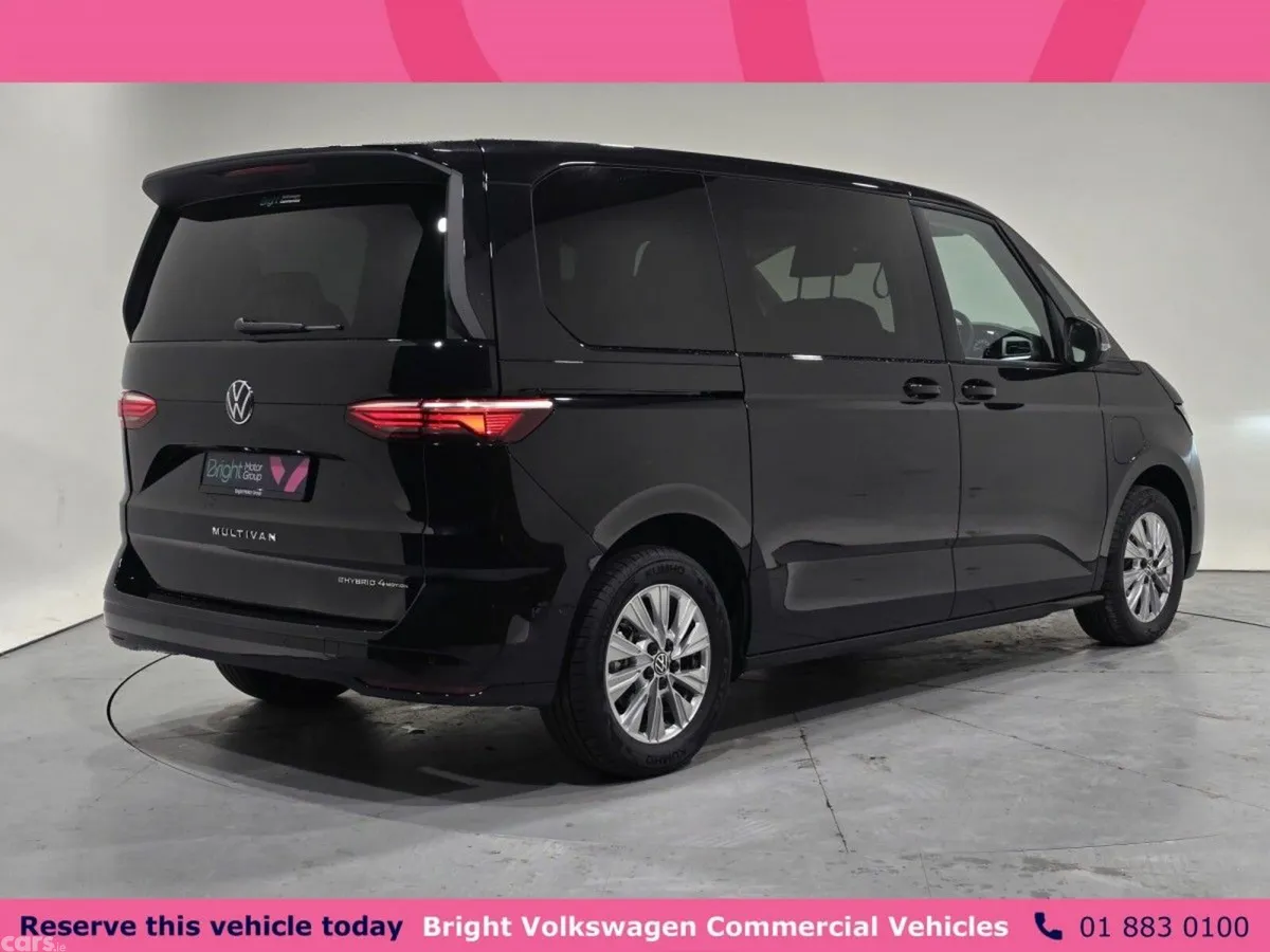 Volkswagen Multivan MPV, Petrol Plug-in Hybrid, 2026, Black