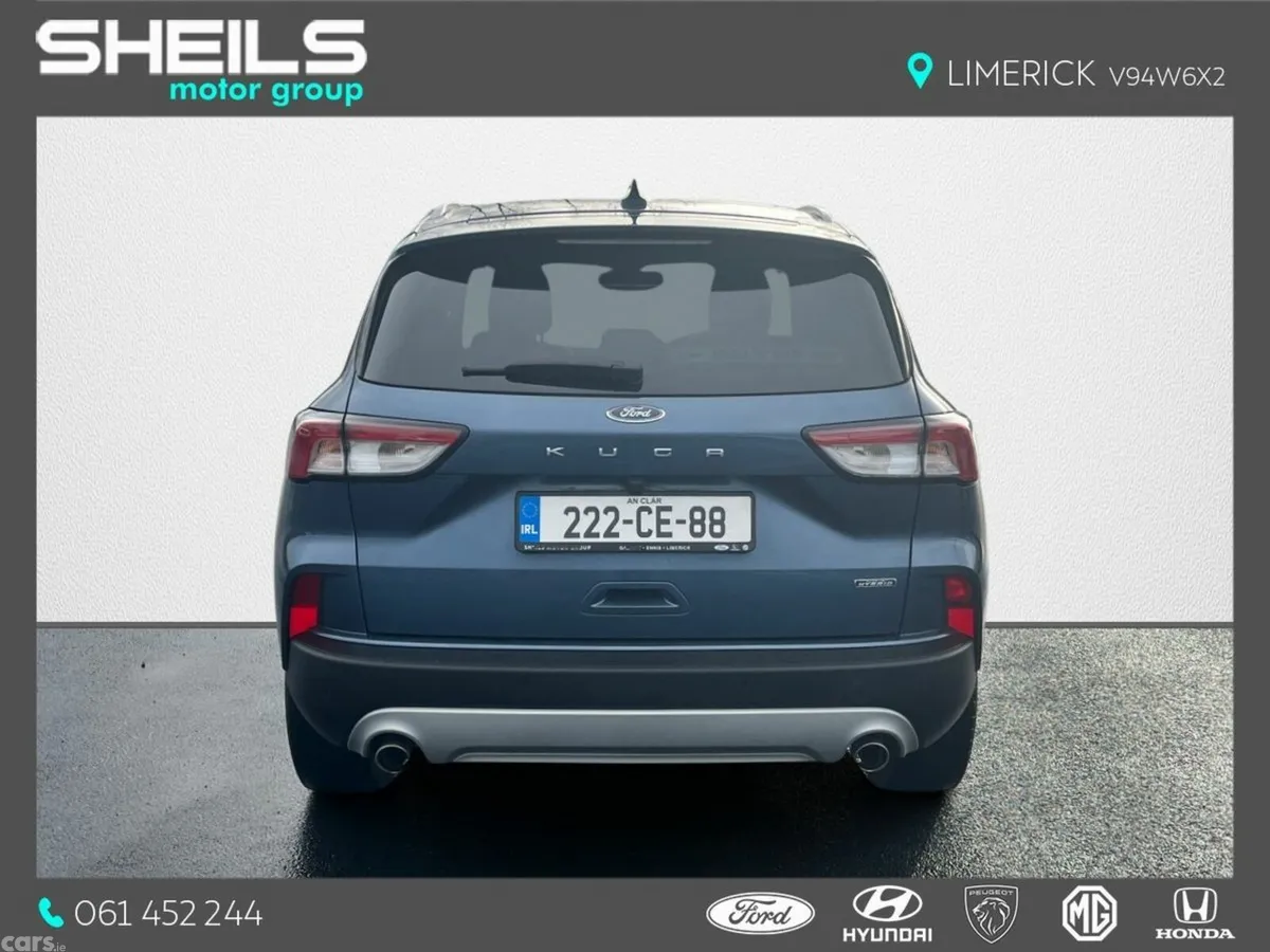 Ford Kuga SUV, Petrol Hybrid, 2022, Blue