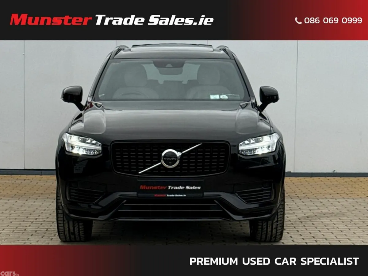 Volvo XC90 SUV, Petrol Plug-in Hybrid, 2022, Black
