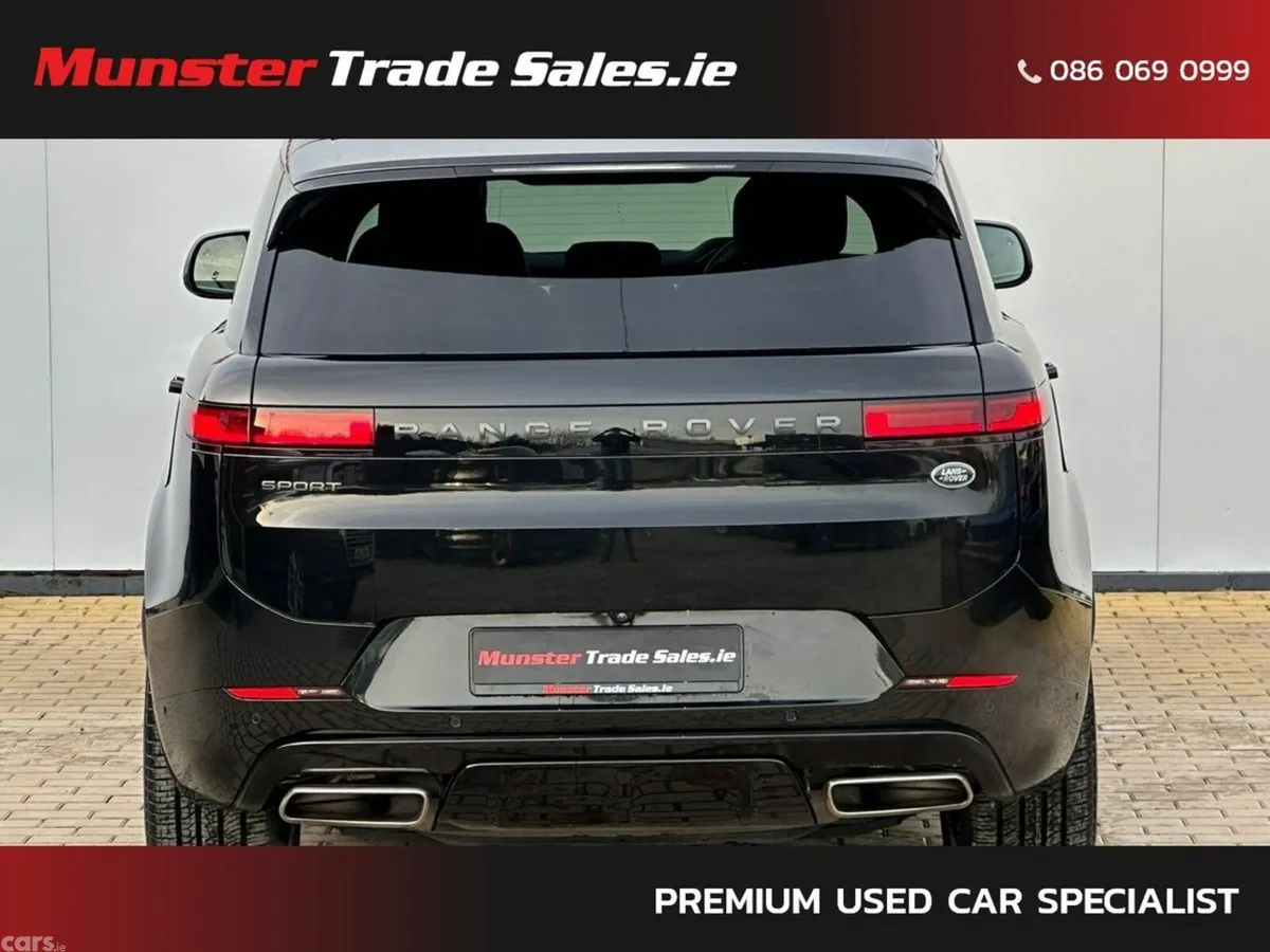 Land Rover Range Rover Sport SUV, Petrol Plug-in Hybrid, 2023, Black