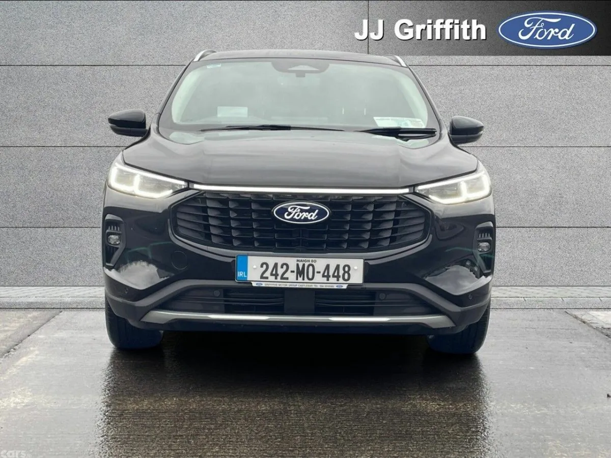 Ford Kuga SUV, Petrol Plug-in Hybrid, 2024, Black