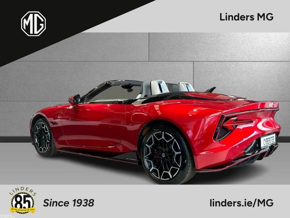 MG Cyberster Convertible, Electric, 2026, Red