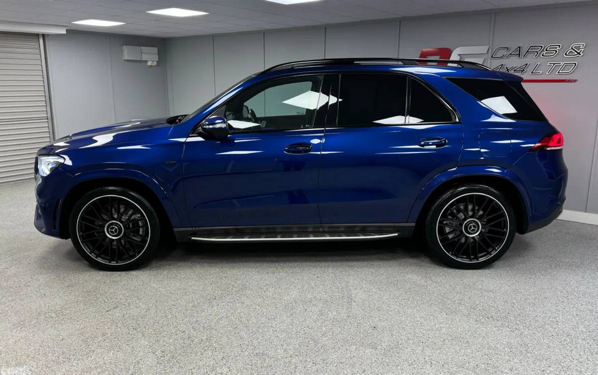 Mercedes-Benz GLE SUV, Diesel Hybrid, 2021, Blue