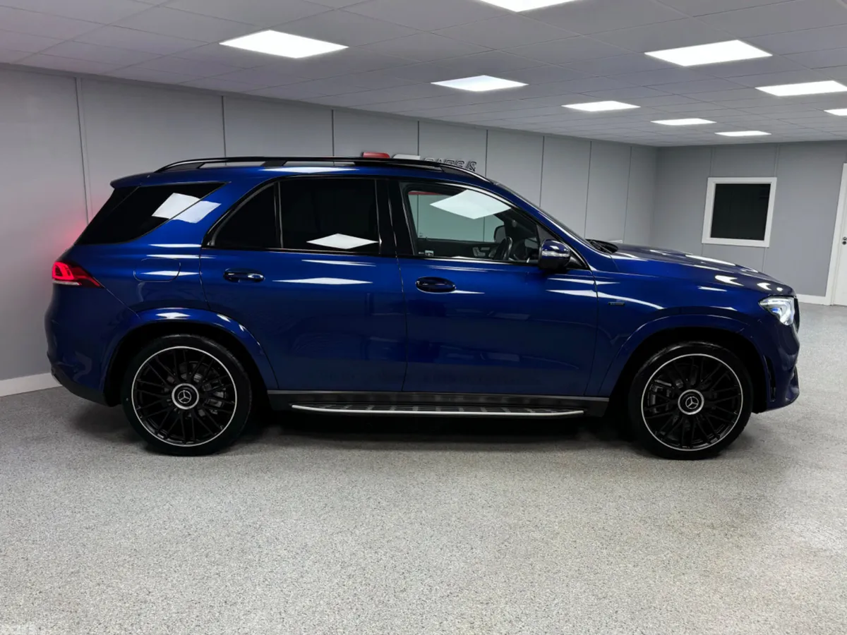 Mercedes-Benz GLE SUV, Diesel Hybrid, 2021, Blue